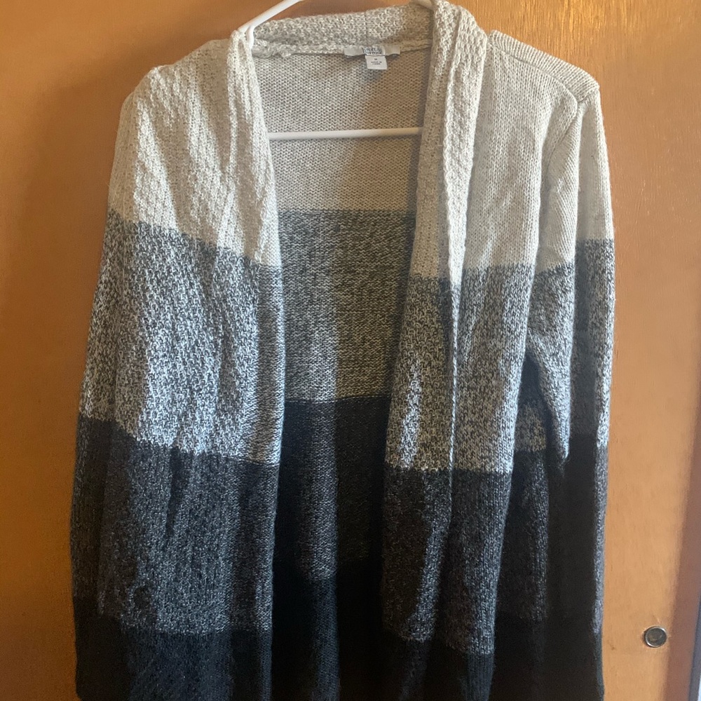 Gray sweater